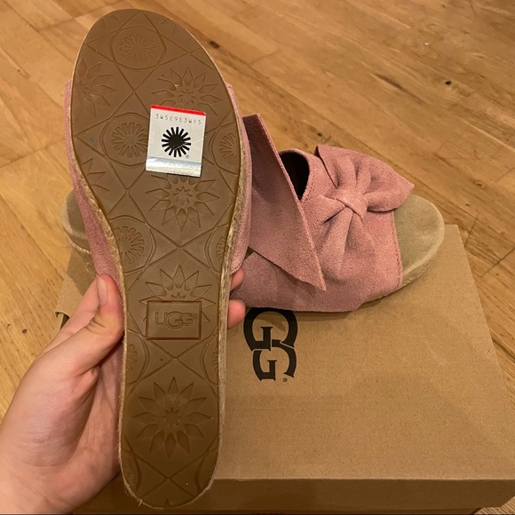 [New] UGG Australia Jaycee Wedge Heel Sandals - Picture 4 of 5